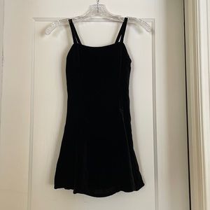 Ralph Lauren Kids Black Velvet Dress
